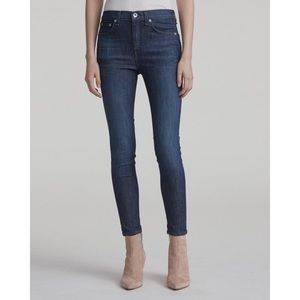 Rag & Bone 10” High Rise Skinny Ankle Jeans Size 25